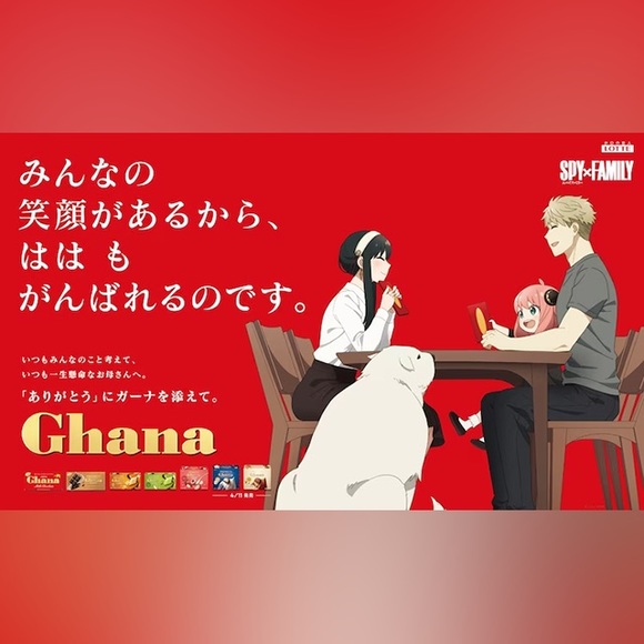 Spy x Family Lotte Ghana Chocolate Mother’s Day Collab Card Japan Exclusive Cute - Picture 12 of 12